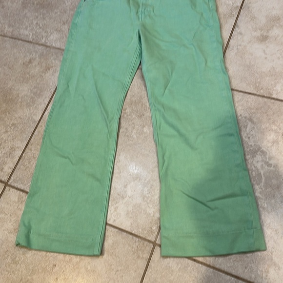 ETICA Amis Relaxed Boot Cut Jeans Dusty Aqua 29 Wide Leg Revolve Green - Picture 8 of 9